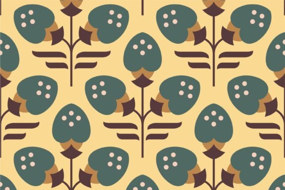 Download Seamless Flower Damask Surface Pattern - Surface pattern Collection